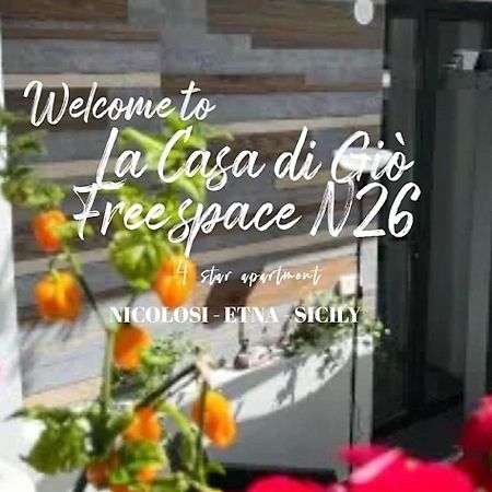 La Casa Di Gio - Free Space N26 Nicolosi Luaran gambar