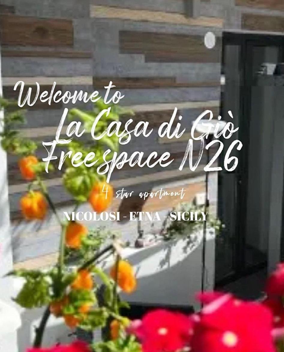 La Casa Di Gio - Free Space N26 Nicolosi Luaran gambar